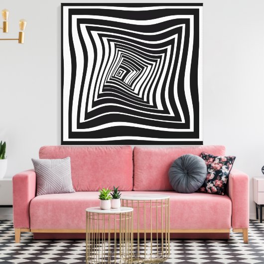 Toile Le tunnel (Insitu(Salon))