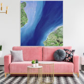 Toile Le tunnel sous la Manche (Insitu(Salon))