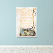 Toile Le Tyger, des chansons d'innocence (Insitu (Plancher de Bois))