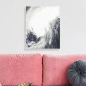 Toile Le typhon Melor approche du Japon (Insitu(Salon))