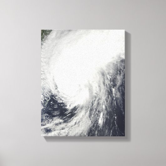 Toile Le typhon Melor approche du Japon (Recto)
