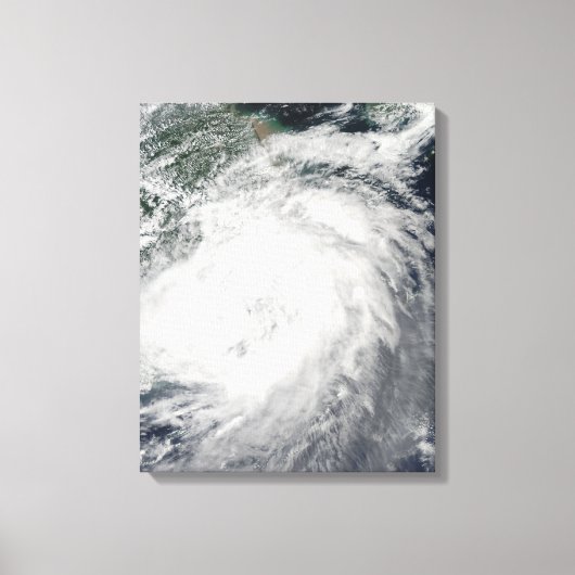 Toile Le typhon Morakot sur la Chine (Recto)