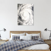 Toile Le typhon Rammasun dans la mer des Philippines (Insitu(Chambre))