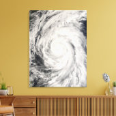 Toile Le typhon Rammasun dans la mer des Philippines (Insitu(Salon))