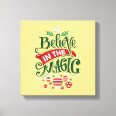 Toile Le Typographe du Magic Christmas (Recto)