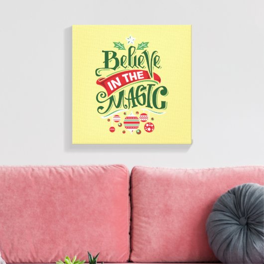 Toile Le Typographe du Magic Christmas (Insitu(Salon))