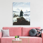 Toile Le vagabond au-dessus de la mer du brouillard, 181 (Insitu(Salon))