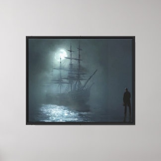 Toile Le vaisseau fantôme