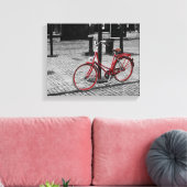 Toile Le vélo rouge (Insitu(Salon))