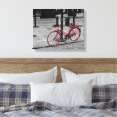 Toile Le vélo rouge (Insitu(Chambre))