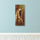 Toile Le ver de livre (Insitu (Plancher de Bois))