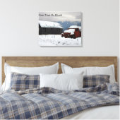 Toile Le vieux camion rouge (Insitu(Chambre))