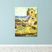 Toile Le Vieux Moulin par Vincent van Gogh (Insitu (Plancher de Bois))