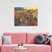 Toile Le vignoble rouge de Vincent van Gogh (Insitu(Salon))