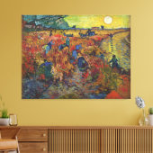 Toile Le vignoble rouge de Vincent van Gogh (Insitu(Salon))