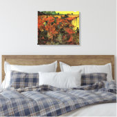 Toile Le vignoble rouge de Vincent van Gogh. (Insitu(Chambre))