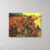 Toile Le Vignoble rouge de Vincent van Gogh (Recto)