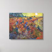 Toile Le vignoble rouge | Vincent van Gogh | (Recto)