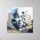 Toile Le visage attentif (Recto)