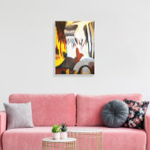 Toile Le visage dans l'art Rocks (Insitu(Salon))