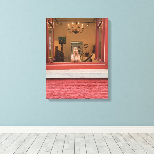 Toile Le visage de Bruges (Insitu (Plancher de Bois))