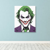 Toile Le visage de Jocker (Insitu (Plancher de Bois))