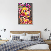 Toile Le visage de la femme (Insitu(Chambre))