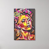 Toile Le visage de la femme (Recto)