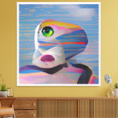 Toile Le visage des Cyclops d'hiver (Insitu(Salon))