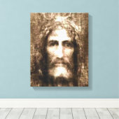 TOILE LE VISAGE SAINT DE JÉSUS (Insitu (Plancher de Bois))