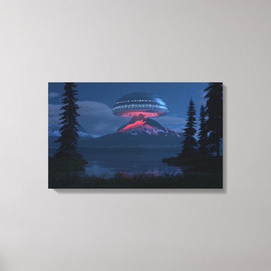 Toile Le visiteur (Recto)