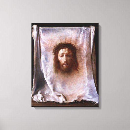 Toile Le Voile de Veronica par Domenico Fetti (Recto)