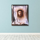 Toile Le Voile de Veronica par Domenico Fetti (Insitu (Plancher de Bois))