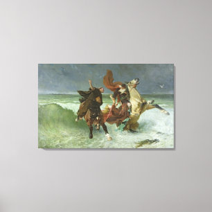 Toile Le vol de MAWR c.1884 de Gradlon