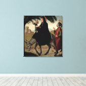 Toile Le vol vers l'Egypte 2 (Insitu (Plancher de Bois))