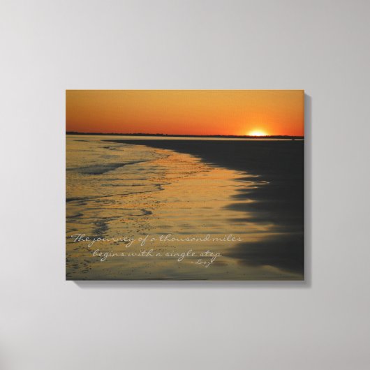 Toile Le voyage (Recto)