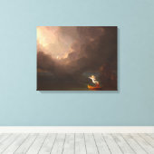 Toile Le Voyage de la vie d'Age Thomas Cole 1842 (Insitu (Plancher de Bois))