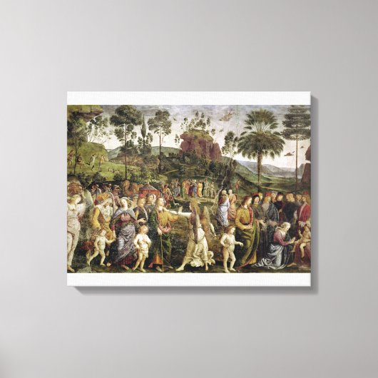 Toile Le voyage de Moïse, vers 1481-83 (Recto)