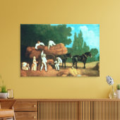 Toile Le Wagon De La Récolte (Insitu(Salon))