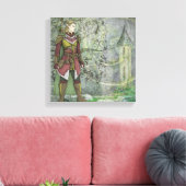 Toile Le Wanderer Elven Retourne (Insitu(Salon))
