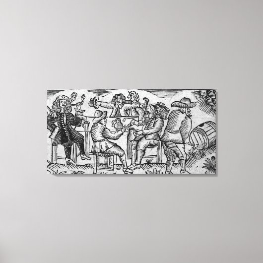 Toile Le Wine-Coopers Delft, de (Recto)