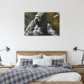TOILE LEADER DE SILVERBACK GORILLA (Insitu(Chambre))
