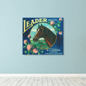 Toile Leader Orange LabelCorona, CA (Insitu (Plancher de Bois))