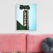Toile Leader Vintage Los Angeles Neon (Insitu(Salon))