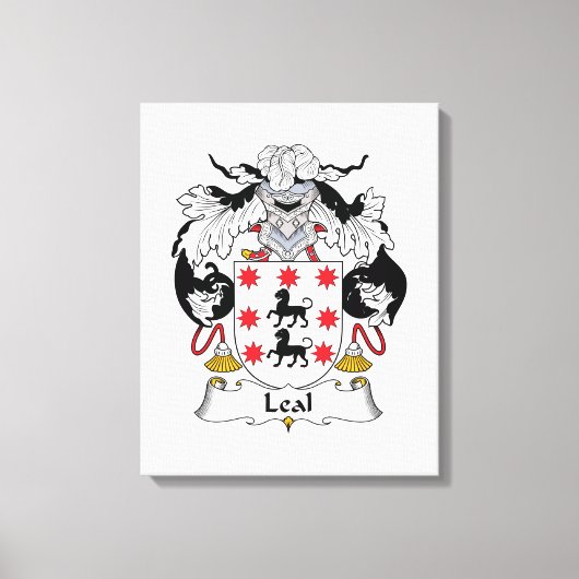 Toile Leal Family Crest (Recto)