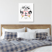Toile Leal Family Crest (Insitu(Chambre))