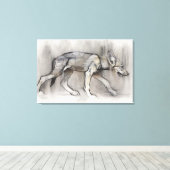 Toile Lean Pup (Insitu (Plancher de Bois))