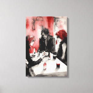 Toile L'Eau Lys Canvas Mur Art