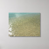 Toile L'eau sur la plage I Photographie Abstraite de la (Recto)