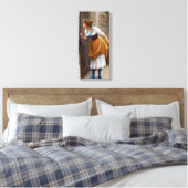 Toile L'Eavesdropper (par Eugene de Blaas) (Insitu(Chambre))